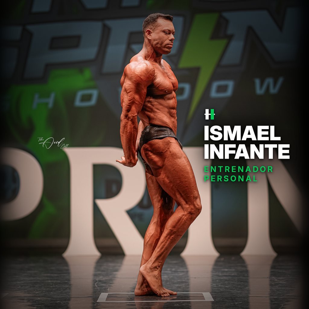 Ismael Infante, entrenador personal, sobre el escenario de competición